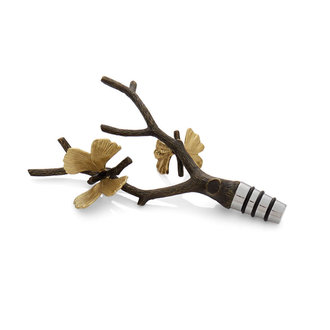 MICHAEL ARAM Butterfly Ginkgo Wine Stopper