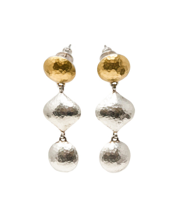 GURHAN GURHAN Triple Orbit Earrings