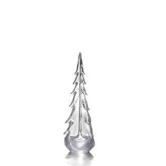 SIMON PEARCE Vermont Evergreen Tree- 10" Silver Leaf