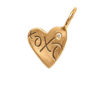 HEATHER B. MOORE XOXO Heart Charm