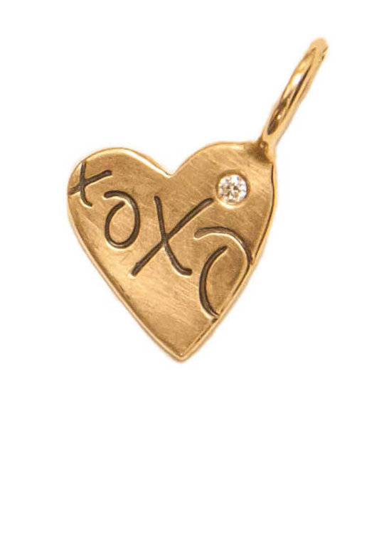 HEATHER B. MOORE HEATHER B MOORE XOXO Heart Charm