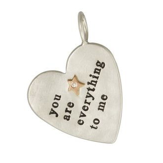 HEATHER B. MOORE Abstract Star "You Are Everything To Me" Charm
