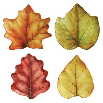 JULISKA Forest Walk Leaf Plate Set