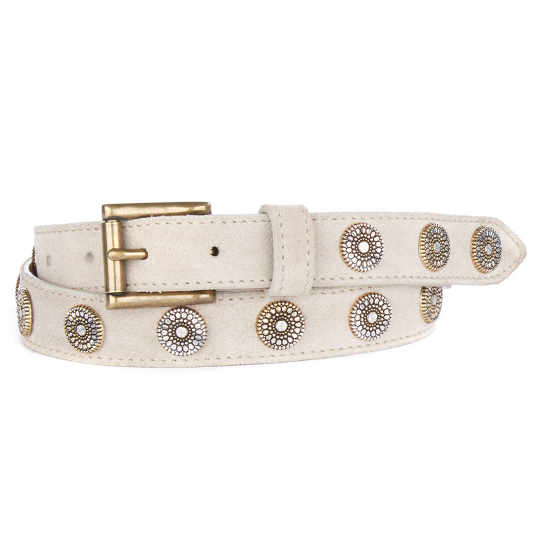 BRAVE LEATHER Belt, BELLSIE - Touch of Class