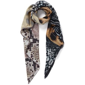 JANE CARR Safari Square Silk Scarf