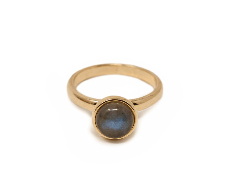 SYNA SYNA Labradorite Stacking Bauble Ring