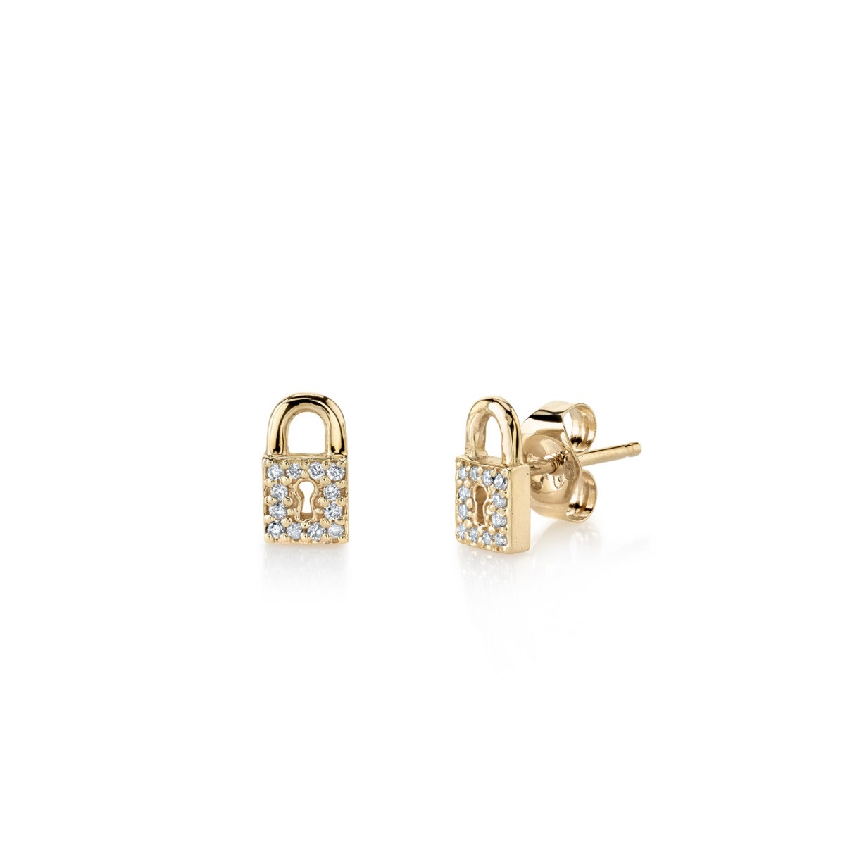 Silver Plated Odd Padlock And Key Stud Earrings – Missy Online: Shoes,  Fashion & Accessories Based in Leeds