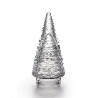 SIMON PEARCE Vermont Evergreen Tree- 10" Echo Lake