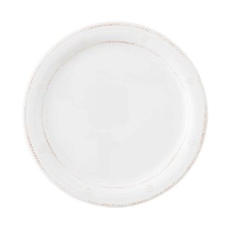 JULISKA Al Fresco Berry & Thread Melamine Whitewash Dinner Plate