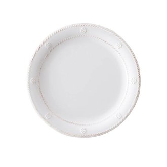 JULISKA Al Fresco Berry & Thread Melamine Whitewash Dessert/Salad Plate