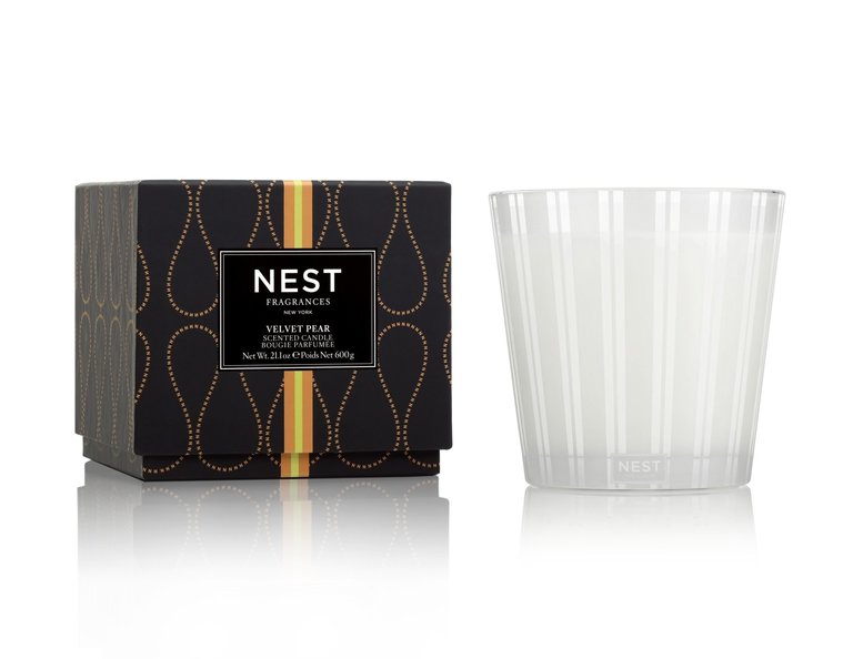 NEST NEST Velvet Pear 3 Wick Candle