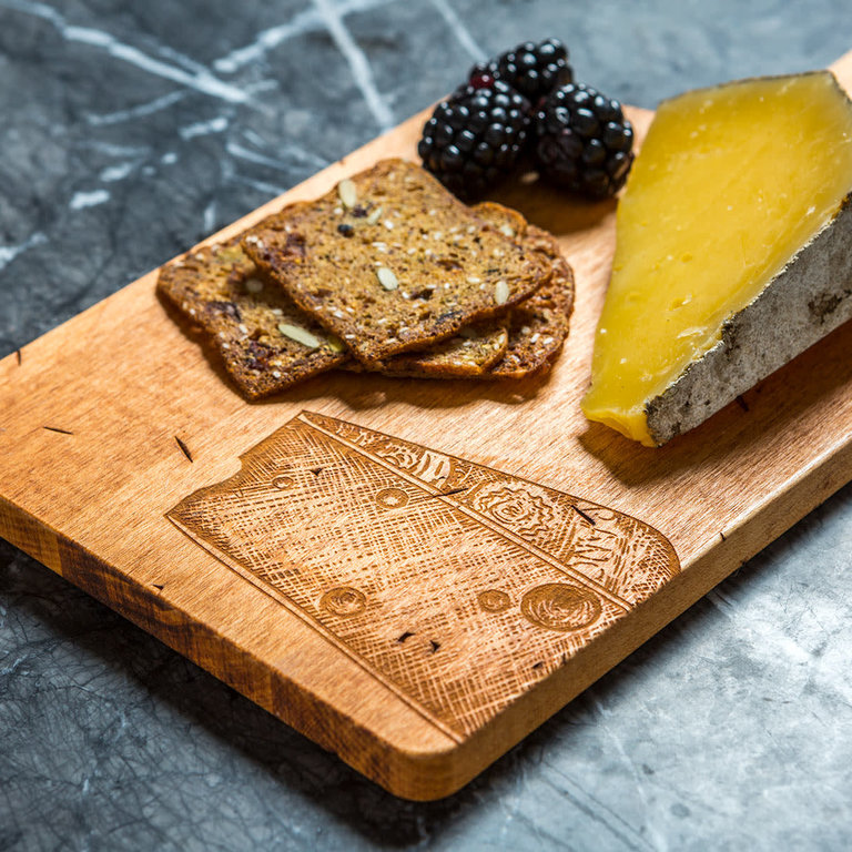 JK ADAMS JK ADAMS Maple Artisan Handled Cheese Board