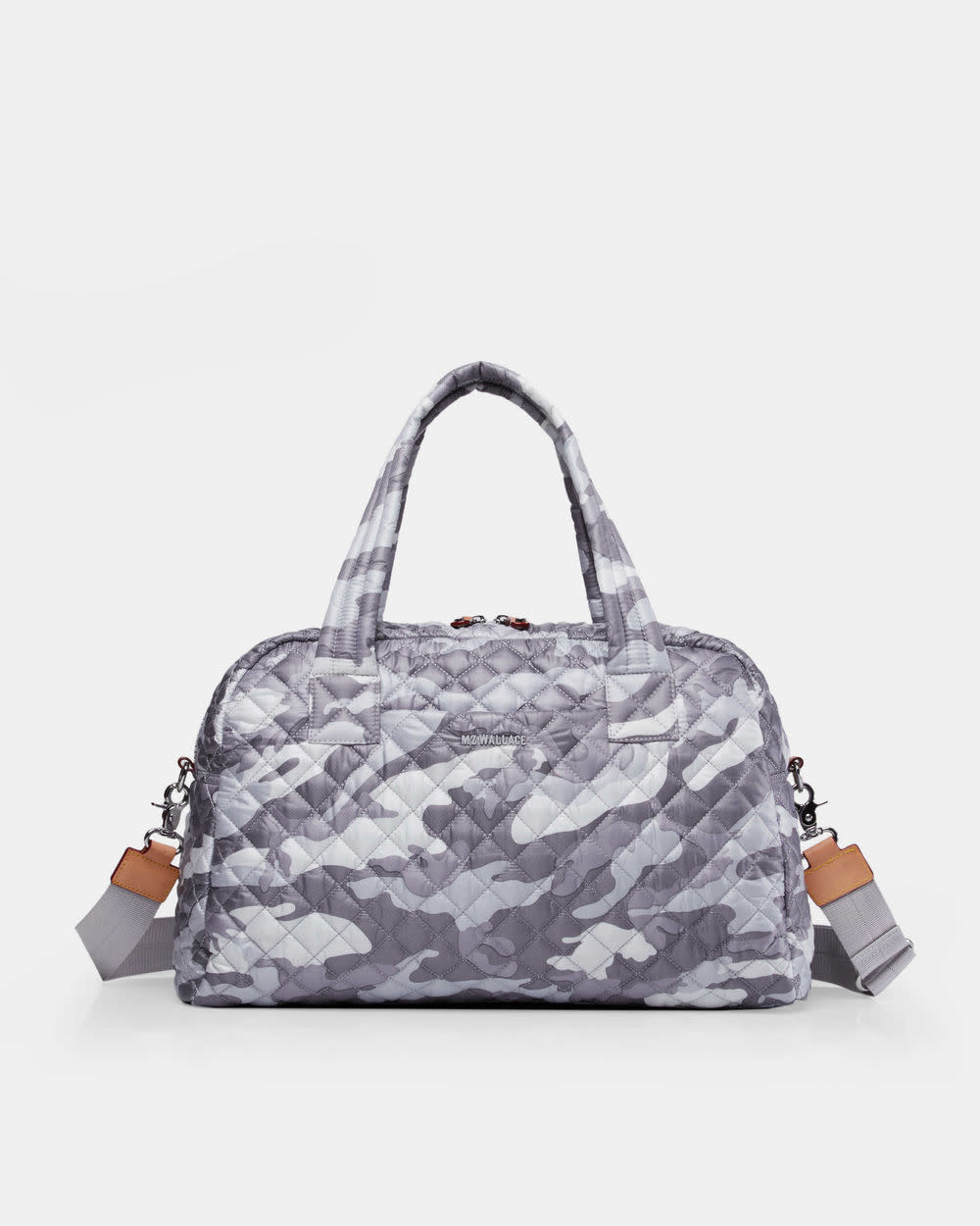 MZ WALLACE Jimmy Small Travel Bag, Light Gray Camo, 12001401 - Touch of  Class
