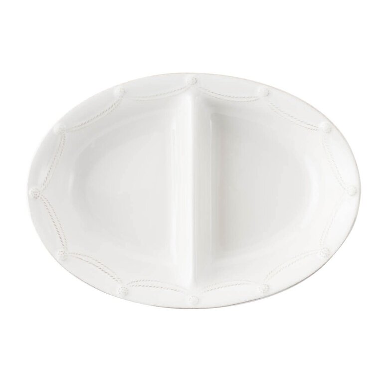 JULISKA JULISKA Berry & Thread Whitewash Divided Serving Bowl