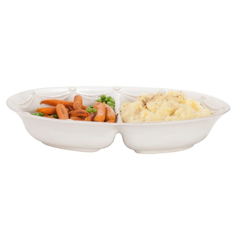 JULISKA JULISKA Berry & Thread Whitewash Divided Serving Bowl