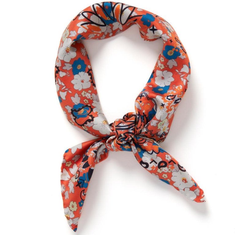 JANE CARR JANE CARR Silk Pixie Petite Foulard Scarf