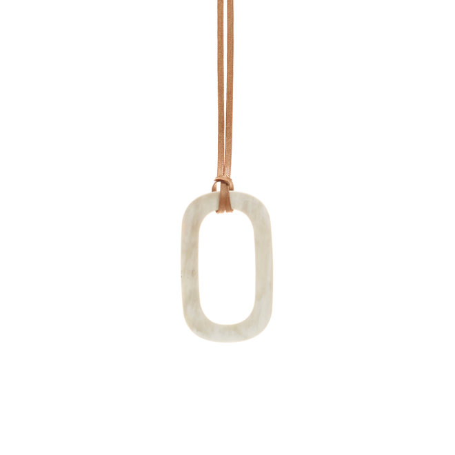 CATHS Horn Necklace, Bronze/Beige, NH7177 - Touch of Class