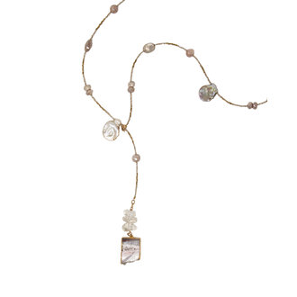 BITTERSWEET DESIGNS Beaded Y Necklace