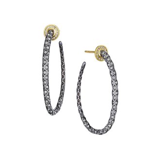 SYNA Mogul Oval Hoop Earrings