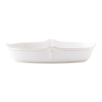 JULISKA Berry and Thread Whitewash Oblong Serving Dish