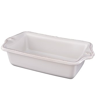 JULISKA Berry & Thread White Loaf Pan