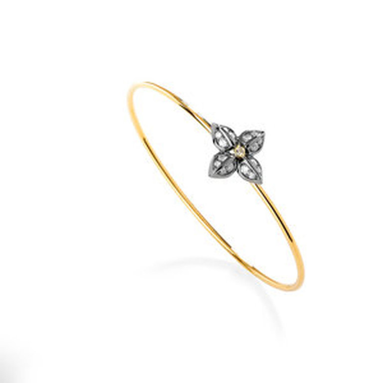 SYNA SYNA Jardin Diamond Flower Bracelet