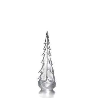 SIMON PEARCE Vermont Evergreen Tree- 18" Silver Leaf