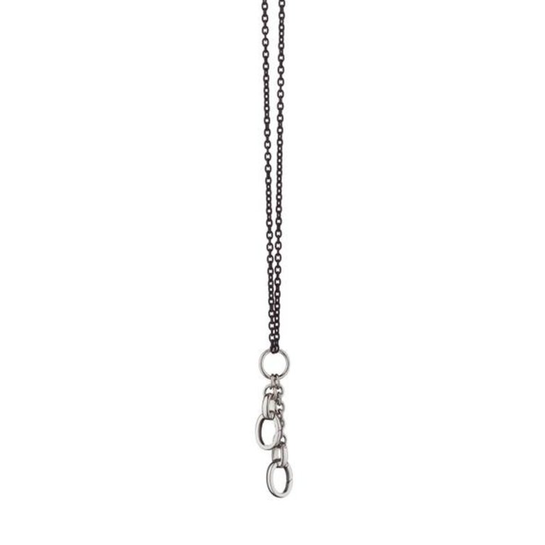 MONICA RICH KOSANN MONICA RICH KOSANN 18" Steel Chain Charm Necklace