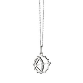 MONICA RICH KOSANN Mini Appollo Bow and Arrow Necklace