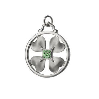 MONICA RICH KOSANN "Lucky" Charms Clover Charm