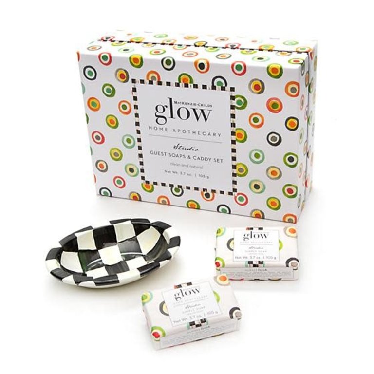 MACKENZIE-CHILDS MACKENZIE-CHILDS Studio Bar Soap & Dish Set