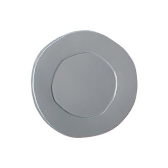VIETRI Lastra Grey European Dinner Plate