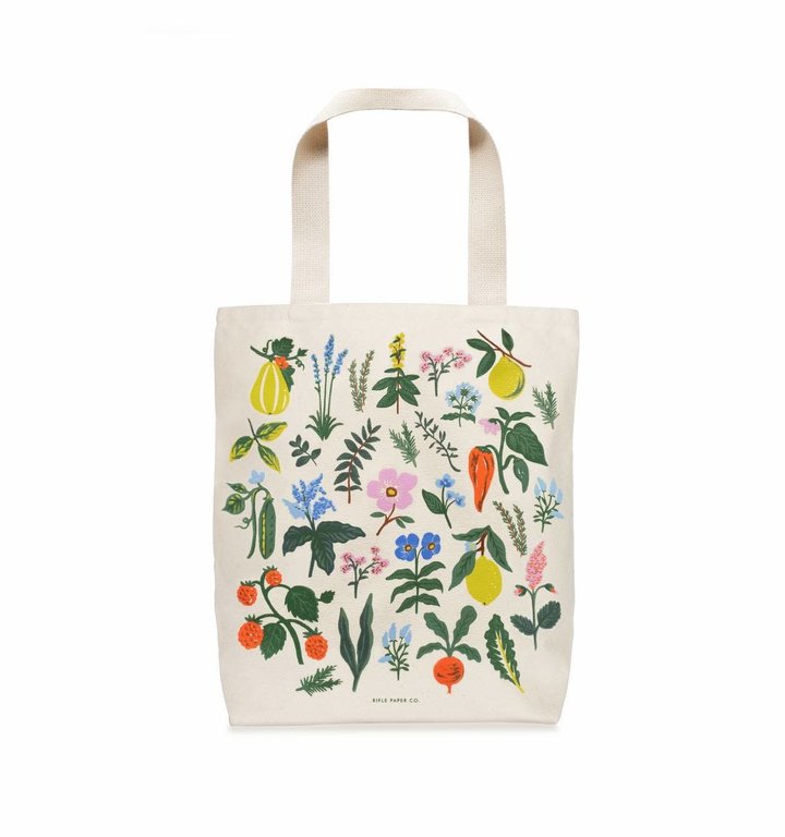 RIFLE PAPER RIFLE PAPER Herb Garden Tote Bag