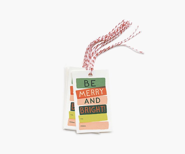 RIFLE PAPER RIFLE PAPER Be Merry and Bright Gift Tags