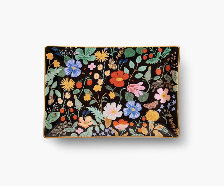 RIFLE PAPER RIFLE PAPER Strawberry Fields Catchall Tray