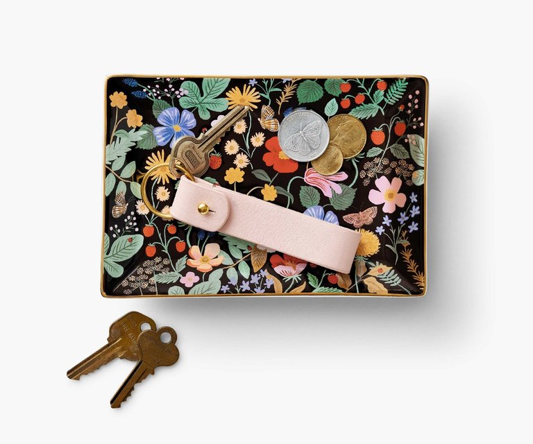 RIFLE PAPER RIFLE PAPER Strawberry Fields Catchall Tray