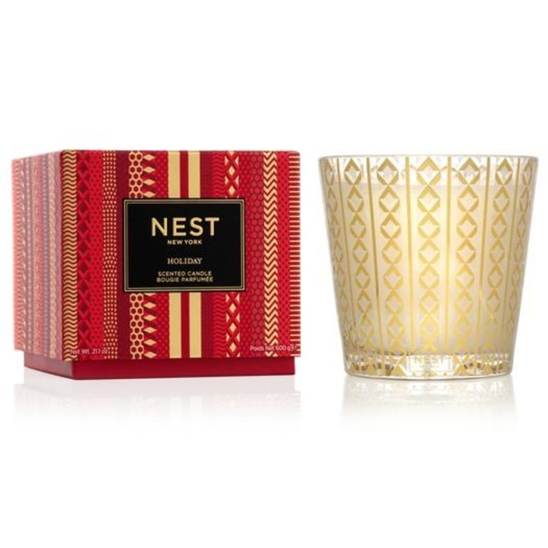 NEST NEST Holiday 3-Wick Candle