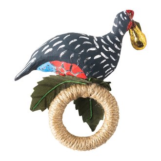 JULISKA Partridge in a Pear Tree Napkin Ring, Set of 4