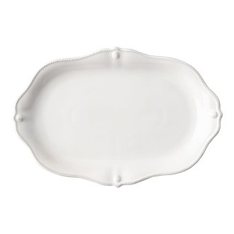 JULISKA Berry & Thread Whitewash 15" Platter