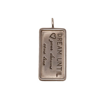 HEATHER B. MOORE Medium Dream ID Tag Charm