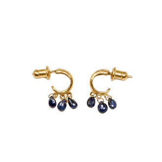 GURHAN Dew Blue Sapphire Earrings