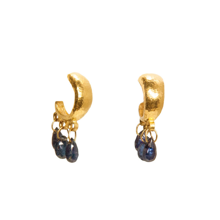 GURHAN Dew Blue Sapphire Earrings