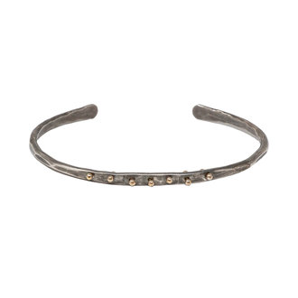 MELISSA JOY MANNING Oxidized Sterling Cuff