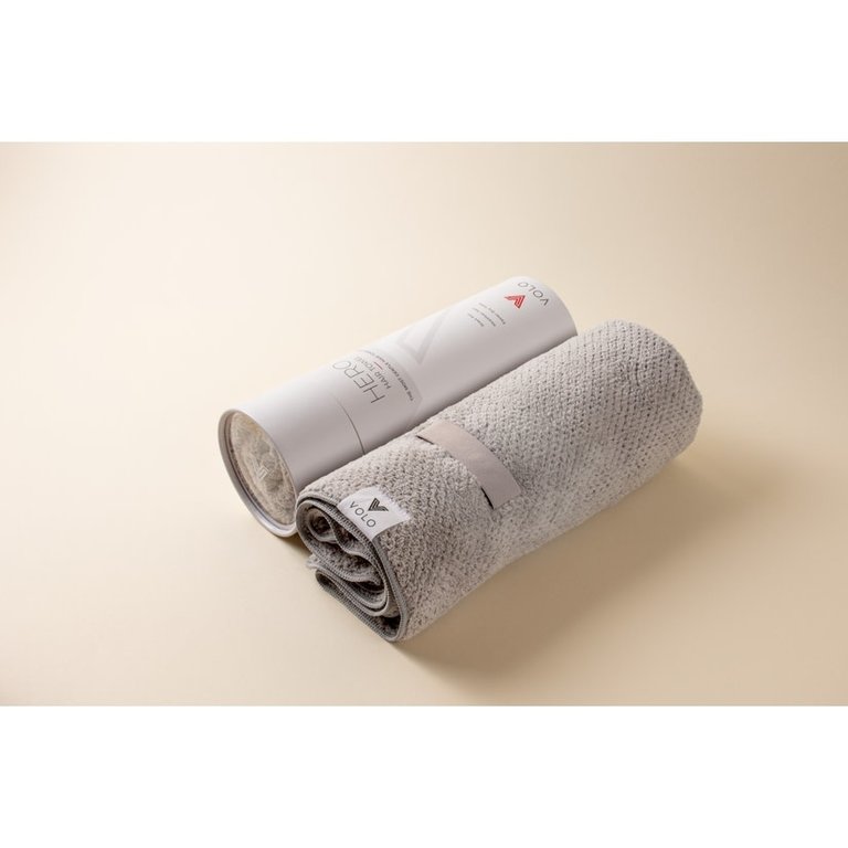 VOLO BEAUTY VOLO BEAUTY Hero Hair Towel- Grey