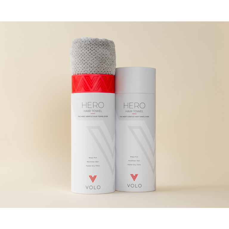 VOLO BEAUTY VOLO BEAUTY Hero Hair Towel- Grey