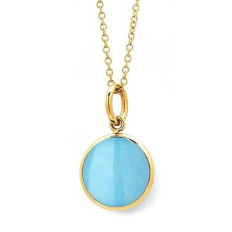 SYNA 10mm Turquoise Chakra Pendant