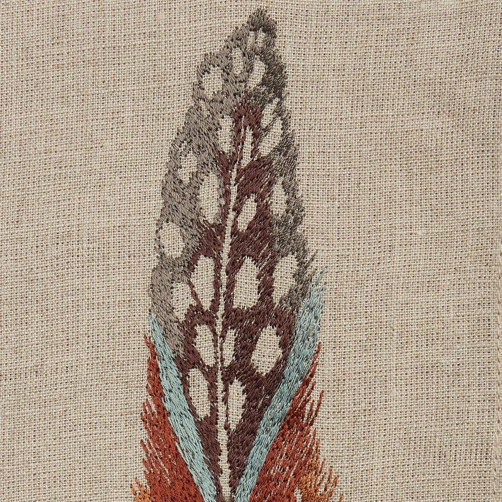 CORAL & TUSK Fowl Feather Dinner Napkin - Touch of Class