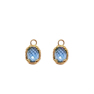 HEIM Lemon Citrine & Blue Topaz Earring Charms