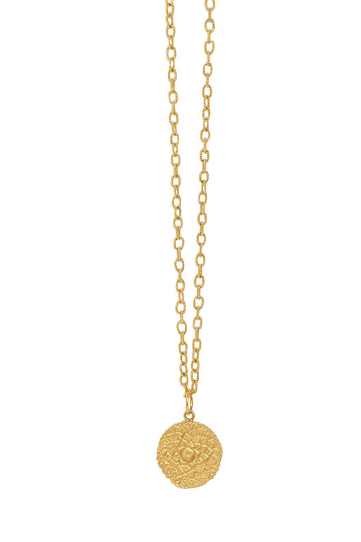 SUSAN HARRIS 18K Chakra Pendant on Gold Chain