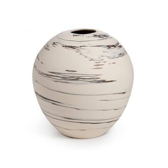 SIMON PEARCE Beachstone Round Vase